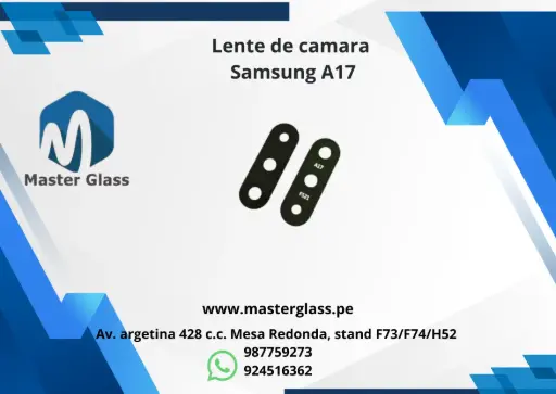 Lente de camara Samsung A17