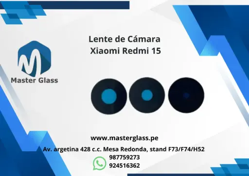 Lente de Cámara Xiaomi Redmi 15