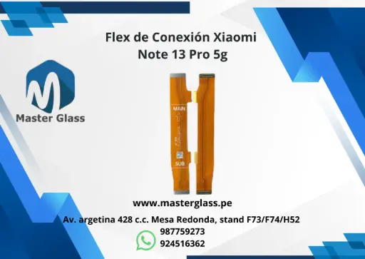 Flex de Conexión Xiaomi Note 13 Pro 5g
