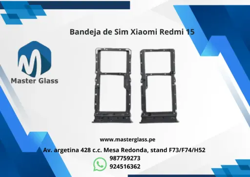 Bandeja de Sim Xiaomi Redmi 15