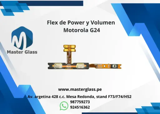 Flex de Power y Volumen Motorola G24