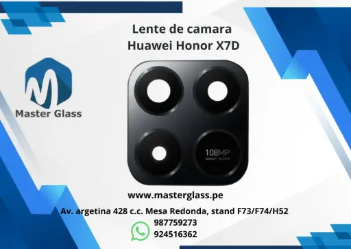 Lente de camara Huawei Honor X7D