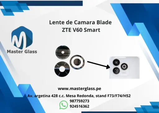 Lente de Camara Blade ZTE V60 Smart