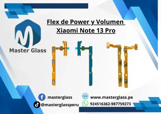 Flex de Power y Volumen Xiaomi Note 13 Pro