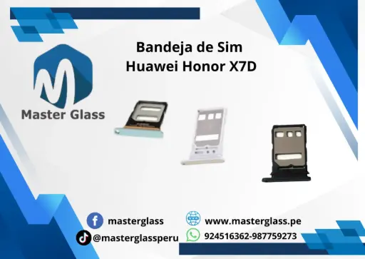 Bandeja de Sim para Huawei Honor X7D