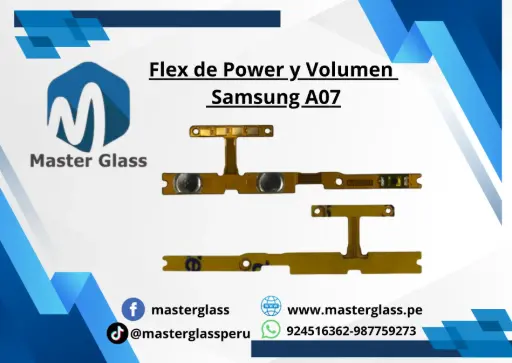 Flex de Power y Volumen Samsung A07