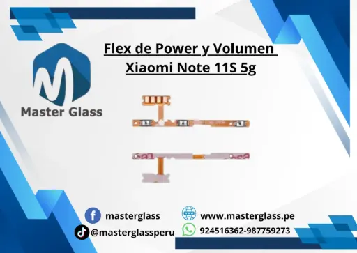 Flex de power o volumen Xiaomi Note 11S 5g