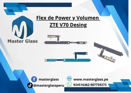 Flex de power o volumen ZTE V70 Design
