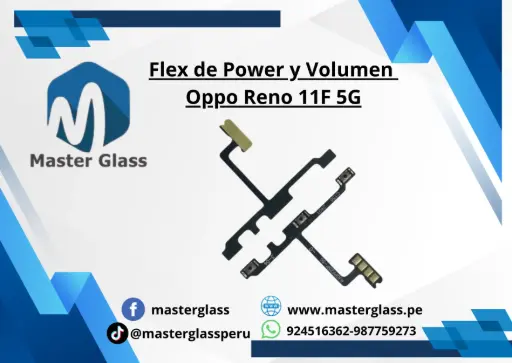 Flex de power o volumen Oppo Reno 11F 5G