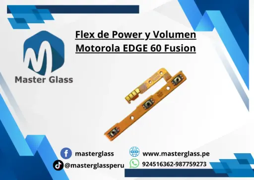 Flex de Power y Volumen Motorola EDGE 60 Fusion
