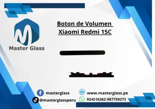 Boton de Volumen Xiaomi Redmi 15C