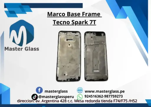 Marco Base Frame Tecno Spark 7T