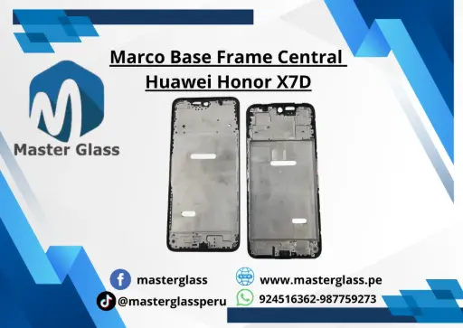 Marco Base Frame Central Huawei Honor X7D