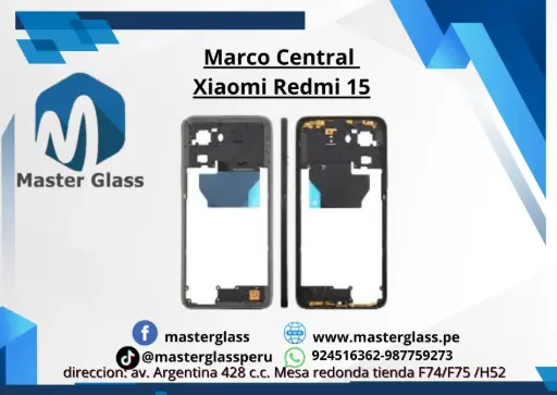 Marco Central Xiaomi Redmi 15
