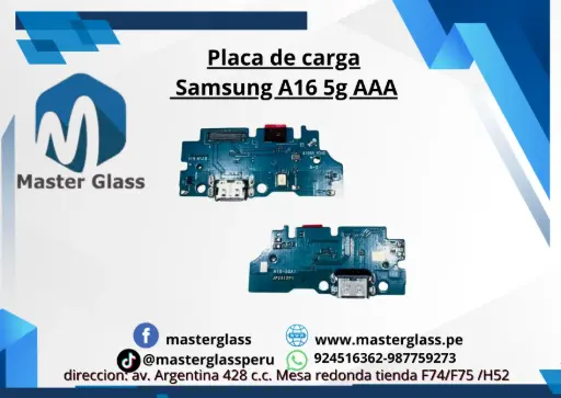 Placa de carga Samsung A16 5g  (A166b) AAA