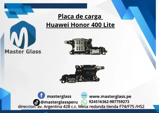 Placa de carga Huawei Honor 400 Lite