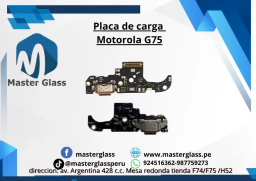 Placa de carga Motorola G75