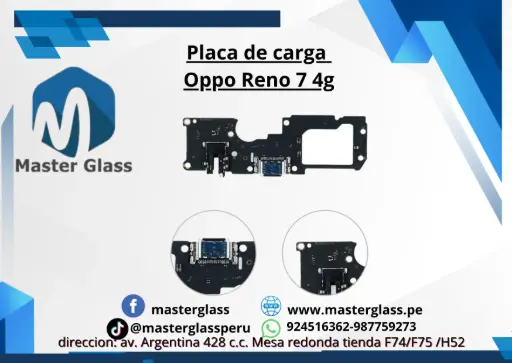 Placa de carga Oppo Reno 7 4g
