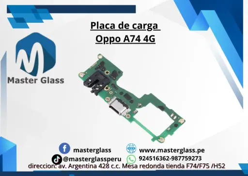 Placa de carga Oppo A74 4G