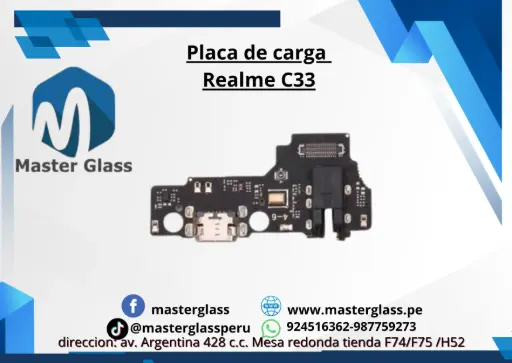 Placa de carga Realme C33