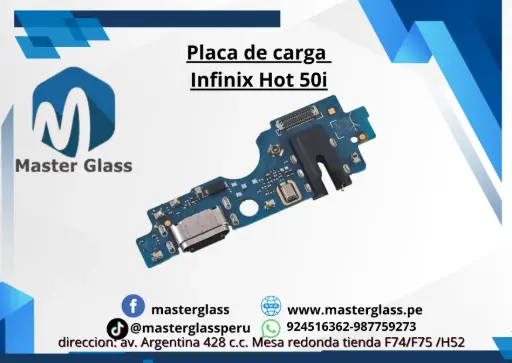 Placa de carga Infinix Hot 50i